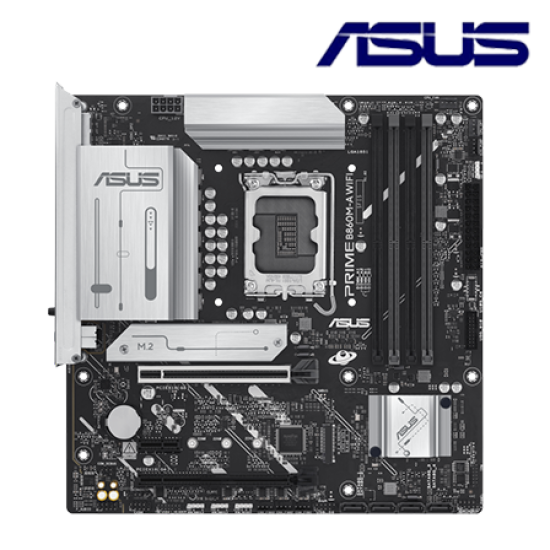 Asus PRIME B860M-A WIFI-CSM Motherboard (Micro-ATX, AMD B860 Chipset, Socket LGA1851, DDR5 memory compatibility) Asus PRIME B860M-A WIFI-CSM Motherboard (Micro-ATX, AMD B860 Chipset, Socket LGA1851, DDR5 memory compatibility)