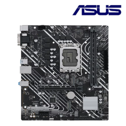 Asus PRIME H610M-E D4-CSM Motherboard (M-ATX, Intel H610 Chipset, Socket LGA1700, DDR4 memory compatibility)