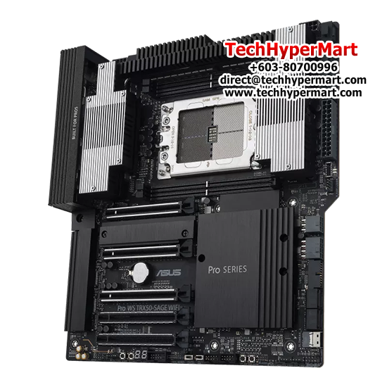 Asus PRO WS TRX50-SAGE WIFI Motherboard (CEB, AMD TRX50 Chipset, Socket STR5, DDR5 memory compatibility) Asus PRO WS TRX50-SAGE WIFI Motherboard (CEB, AMD TRX50 Chipset, Socket STR5, DDR5 memory compatibility)