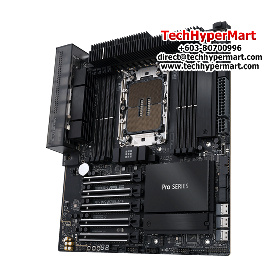 Asus PRO WS W790-ACE Motherboard (CEB, Intel W790 Chipset, Socket LGA4677, DDR5 memory compatibility) Asus PRO WS W790-ACE Motherboard (CEB, Intel W790 Chipset, Socket LGA4677, DDR5 memory compatibility)