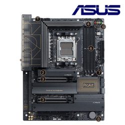 Asus PROART X670E-CREATOR WIFI Motherboard (ATX, AMD X670 Chipset, Socket AM5, DDR5 memory compatibility)