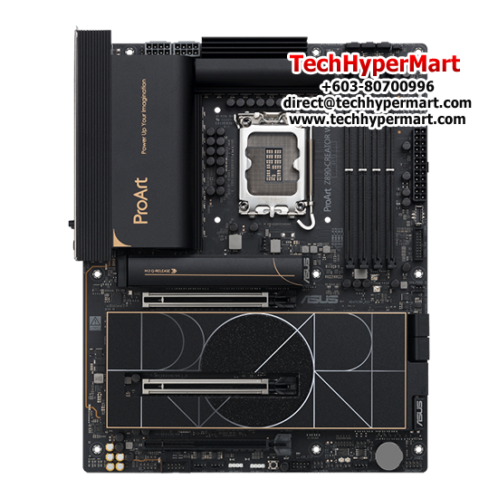 Asus PROART Z890-CREATOR WIFI Motherboard (ATX, Intel Z890 Chipset, Socket LGA1851, DDR5 memory compatibility) Asus PROART Z890-CREATOR WIFI Motherboard (ATX, Intel Z890 Chipset, Socket LGA1851, DDR5 memory compatibility)