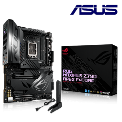 Asus ROG MAXIMUS Z790 APEX ENCORE Motherboard (ATX, Intel Z790 Chipset, Socket LGA1700, DDR5 memory compatibility)