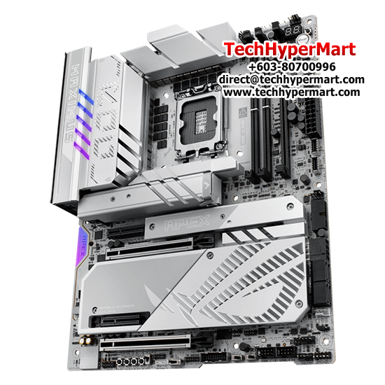 Asus ROG-MAXIMUS-Z890-APEX Motherboard (ATX, Intel Z890 Chipset, Socket LGA1851, DDR5 memory compatibility) Asus ROG-MAXIMUS-Z890-APEX Motherboard (ATX, Intel Z890 Chipset, Socket LGA1851, DDR5 memory compatibility)