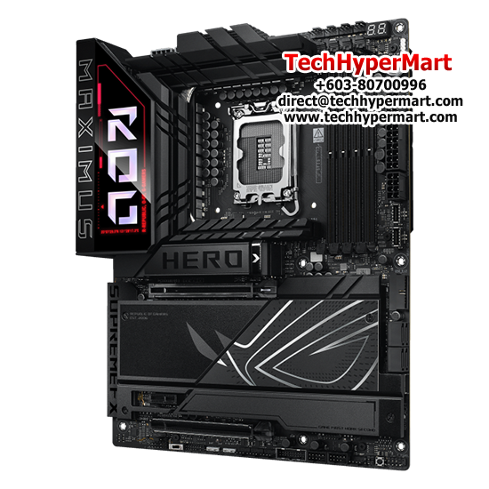 Asus ROG-MAXIMUS-Z890-HERO Motherboard (ATX, Intel Z890 Chipset, Socket LGA1851, DDR5 memory compatibility) Asus ROG-MAXIMUS-Z890-HERO Motherboard (ATX, Intel Z890 Chipset, Socket LGA1851, DDR5 memory compatibility)