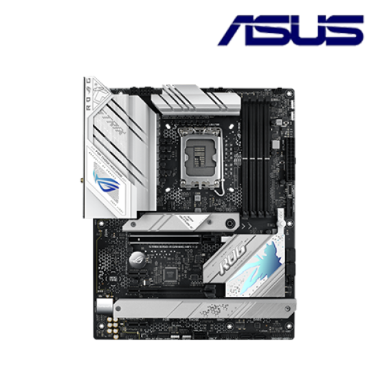 Asus ROG STRIX B760-A GAMING WIFI Motherboard (ATX, Intel B760 Chipset, Socket LGA1700, DDR5 memory compatibility) Asus ROG STRIX B760-A GAMING WIFI Motherboard (ATX, Intel B760 Chipset, Socket LGA1700, DDR5 memory compatibility)
