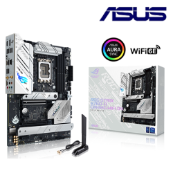 Asus ROG STRIX B760-A GAMING WIFI D4 Motherboard (ATX, Intel B760 Chipset, Socket LGA1700, DDR4 memory compatibility)