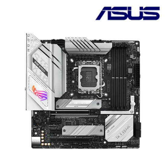 Asus ROG STRIX B760-G GAMING WIFI Motherboard (ATX, Intel B760 Chipset, Socket LGA1700, DDR5 memory compatibility) Asus ROG STRIX B760-G GAMING WIFI Motherboard (ATX, Intel B760 Chipset, Socket LGA1700, DDR5 memory compatibility)