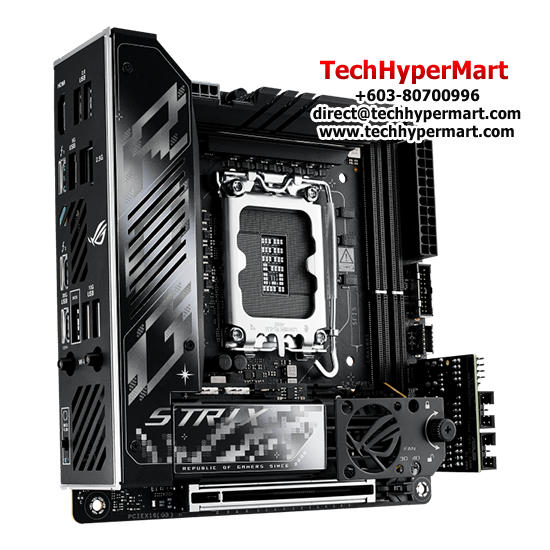 Asus ROG STRIX Z890-I GAMING WIFI Motherboard (Mini-ITX, Intel Z890 Chipset, Socket LGA1851, DDR5 memory compatibility) Asus ROG STRIX Z890-I GAMING WIFI Motherboard (Mini-ITX, Intel Z890 Chipset, Socket LGA1851, DDR5 memory compatibility)