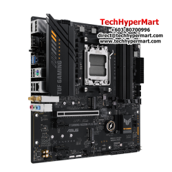 Asus TUF GAMING A620M-PLUS WIFI Motherboard (Micro-ATX, AMD A620 Chipset, Socket AM5, DDR5 memory compatibility)