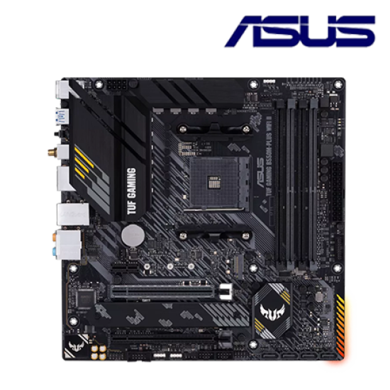 Asus TUF GAMING B550M-PLUS WIFI II Motherboard (ATX, AMD B550 Chipset, Socket AM4, DDR5 memory compatibility) Asus TUF GAMING B550M-PLUS WIFI II Motherboard (ATX, AMD B550 Chipset, Socket AM4, DDR5 memory compatibility)