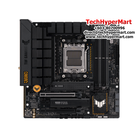 Asus TUF GAMING B650M-PLUS WIFI Motherboard (Micro-ATX, AMD B650 Chipset, Socket AM5, DDR5 memory compatibility)