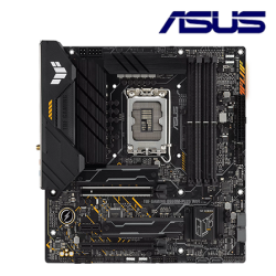 Asus TUF GAMING B660M-PLUS WIFI D5 Motherboard (M-ATX, Intel B660 Chipset, Socket LGA1700, DDR5 memory compatibility)