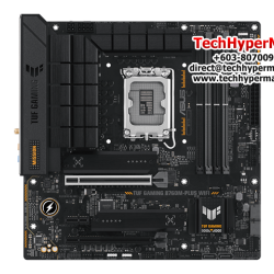 Asus TUF GAMING B760M-PLUS WIFI Motherboard (M-ATX, Intel B760 Chipset, Socket LGA1700, DDR5 memory compatibility)