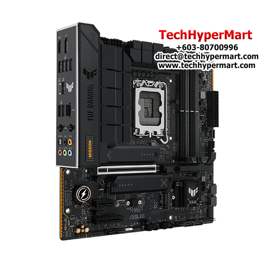 Asus TUF GAMING B760M-PLUS WIFI II Motherboard (mATX, Intel B760 Chipset, Socket LGA1700, DDR5 memory compatibility) Asus TUF GAMING B760M-PLUS WIFI II Motherboard (mATX, Intel B760 Chipset, Socket LGA1700, DDR5 memory compatibility)
