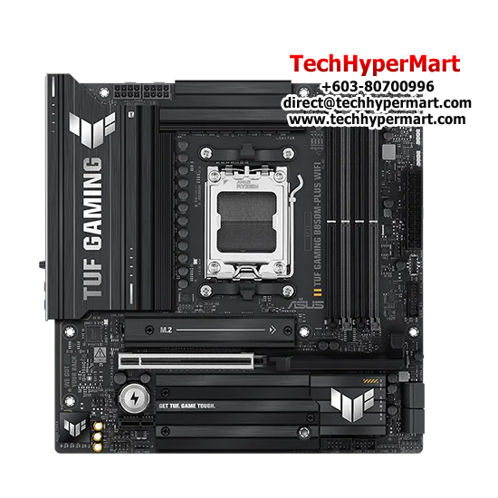 Asus TUF GAMING B850M-PLUS WIFI Motherboard (Micro-ATX, AMD B850 Chipset, Socket AM5, DDR5 memory compatibility) Asus TUF GAMING B850M-PLUS WIFI Motherboard (Micro-ATX, AMD B850 Chipset, Socket AM5, DDR5 memory compatibility)