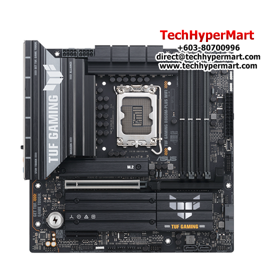 Asus TUF GAMING B860M-PLUS WIFI Motherboard (mATX, Intel B860 Chipset, Socket LGA1851, DDR5 memory compatibility) Asus TUF GAMING B860M-PLUS WIFI Motherboard (mATX, Intel B860 Chipset, Socket LGA1851, DDR5 memory compatibility)