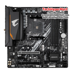 Gigabyte B550M-AORUS-ELITE-AX Motherboard (Micro-ATX Form Factor, AMD B550 Chipset, Soket AM4, 4 x DDR4 up to 128GB)
