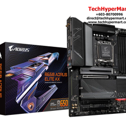 Gigabyte B650 AORUS ELITE AX Motherboard (ATX Form Factor, AMD B650 Chipset, Soket AM5, 4 x DDR5 up to 128GB)