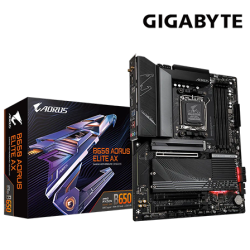 Gigabyte B650 AORUS ELITE AX Motherboard (ATX Form Factor, AMD B650 Chipset, Soket AM5, 4 x DDR5 up to 128GB)