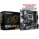 Gigabyte B650M-D3HP-AX Motherboard (Micro-ATX Form Factor, AMD B650 Chipset, Soket AM5, 4 x DDR5 up to 192GB)