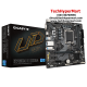 Gigabyte B760M-H-DDR4 Motherboard (Micro-ATX Form Factor, Intel B760 Chipset, Soket LGA1700, 2 x DDR4 up to 64GB)