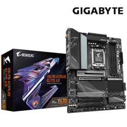 Gigabyte X670 AORUS ELITE AX Motherboard (ATX Form Factor, AMD X670 Chipset, Soket AM5, 4 x DDR5 up to 128GB)