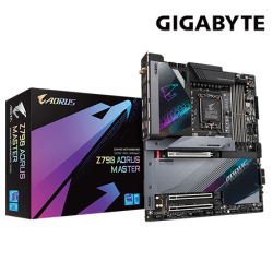 Gigabyte Z790 AORUS MASTER Motherboard (E-ATX Form Factor, Intel Z790 Chipset, Soket LGA1700, 4 x DDR5 up to 128GB)