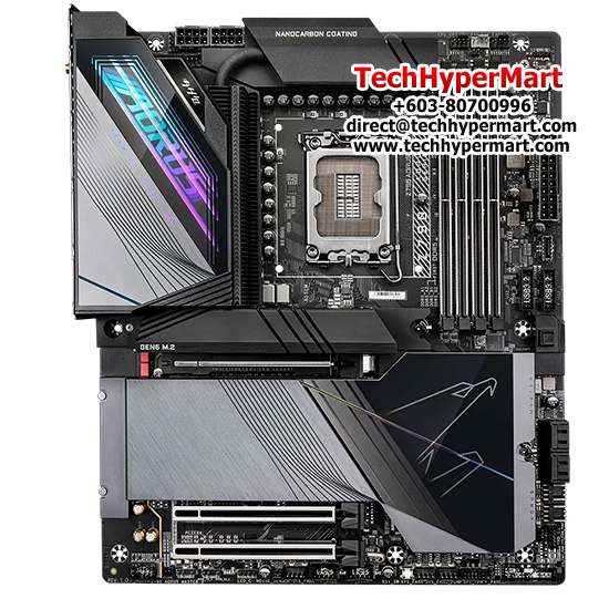 Gigabyte Z790-AORUS-MASTER-X Motherboard (E-ATX Form Factor, Intel Z790 Chipset, Soket LGA1700, 4 x DDR5 up to 192GB)