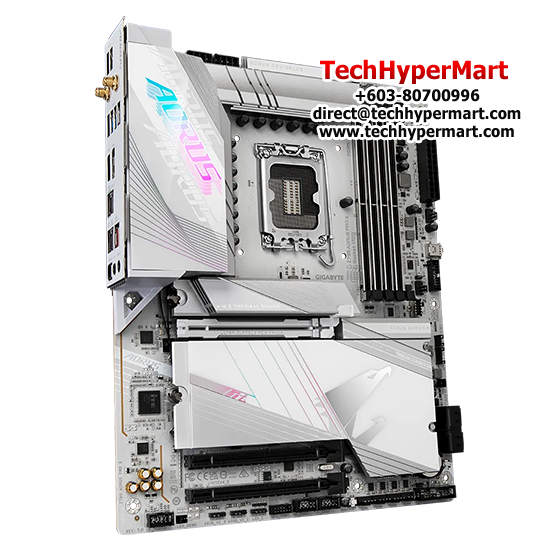 Gigabyte Z790-AORUS-PRO-X Motherboard (ATX Form Factor, Intel Z790 Chipset, Soket LGA1700, 4 x DDR5 up to 192GB)