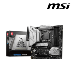 MSI MAG B760M MORTAR WIFI DDR4 Motherboard (M-ATX Form Factor, Intel B760 Chipset, Socket LGA1700, 4 x DDR4 up to 128GB)