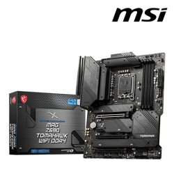 MSI MAG Z690 TOMAHAWK WIFI DDR4 Motherboard (ATX Form Factor, Intel Z690 Chipset, Socket LGA1700, 4 x DDR4 up to 128GB)