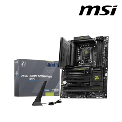 MSI MAG-Z890-TOMAHAWK-WIFI Motherboard (ATX Form Factor, Intel Z890 Chipset, Socket LGA1851, 4 x DDR5 up to 256GB)