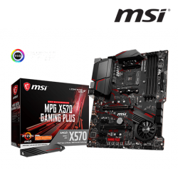 MSI MPG X570 GAMING PLUS Motherboard (ATX Form Factor, AMD X570 Chipset, Socket AM4, 4 x DDR4 up to 128GB)