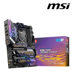 MSI MPG Z590 GAMING FORCE Motherboard (ATX Form Factor, Intel Z590 Chipset, Socket LGA1200, 4 x DDR4 up to 128GB)