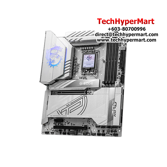 MSI MPG Z890 EDGE TI WIFI Motherboard (ATX Form Factor, Intel Z890 Chipset, Socket LGA1851, 4 x DDR5 up to 256GB)