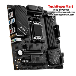 MSI PRO B650M-A WIFI Motherboard (M-ATX Form Factor, AMD B650 Chipset, Socket AM5, 4 x DDR4 up to 128GB)