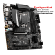 MSI PRO B660M-A WIFI (DDR5) Motherboard (M-ATX Form Factor, Intel B660 Chipset, Socket LGA1700, 4 x DDR5 up to 192GB)