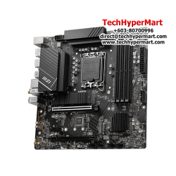 MSI PRO B760M-A WIFI DDR4 Motherboard (mATX Form Factor, Intel B760 Chipset, Socket LGA1700, 4 x DDR4 up to 128GB)
