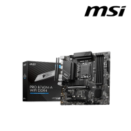 MSI PRO B760M-A WIFI DDR4 Motherboard (mATX Form Factor, Intel B760 Chipset, Socket LGA1700, 4 x DDR4 up to 128GB)