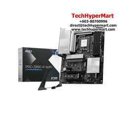 MSI PRO-Z890-P-WIFI Motherboard (ATX Form Factor, Intel Z890 Chipset, Socket LGA1851, 4 x DDR5 up to 256GB)