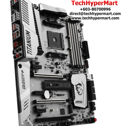 MSI X370 XPOWER GAMING TITANIUM Motherboard (ATX Form Factor, AMD X370 Chipset, Socket AM4, 4 x DDR5 up to 128GB)