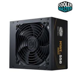 Cooler Master MWE BRONZE V3 550 PSU  (550 Watts, 100-240V, Protections UVP, OVP, OPP, OTP, SCP)