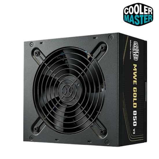 Cooler Master MWE Gold V3 550 PSU (550 Watts, 100-240V, Protections UVP, OVP, OPP, OTP, SCP)