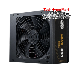 Cooler Master MWE BRONZE V3 650 PSU (650 Watts, 100-240V, Protections UVP, OVP, OPP, OTP, SCP)