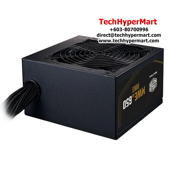 Cooler Master MWE BRONZE V3 650 PSU (650 Watts, 100-240V, Protections UVP, OVP, OPP, OTP, SCP)