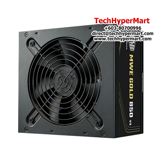 Cooler Master MWE Gold V3 650 PSU (650 Watts, 100-240V, Protections UVP, OVP, OPP, OTP, SCP)
