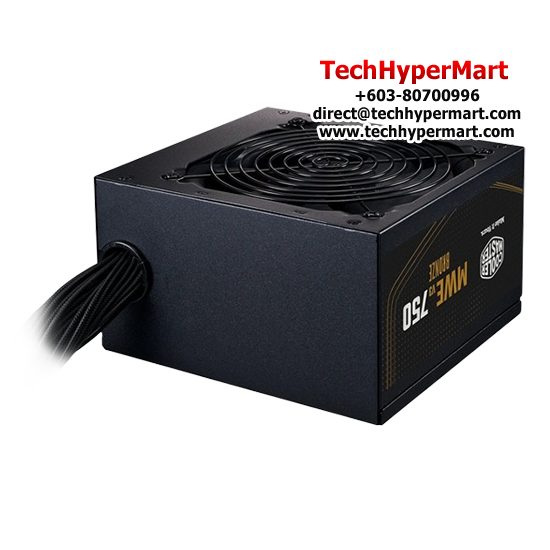 Cooler Master MWE BRONZE V3 750 PSU (750 Watts, 100-240V, Protections UVP, OVP, OPP, OTP, SCP)