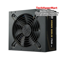Cooler Master MWE Gold V3 750 PSU (750 Watts, 100-240V, Protections UVP, OVP, OPP, OTP, SCP)