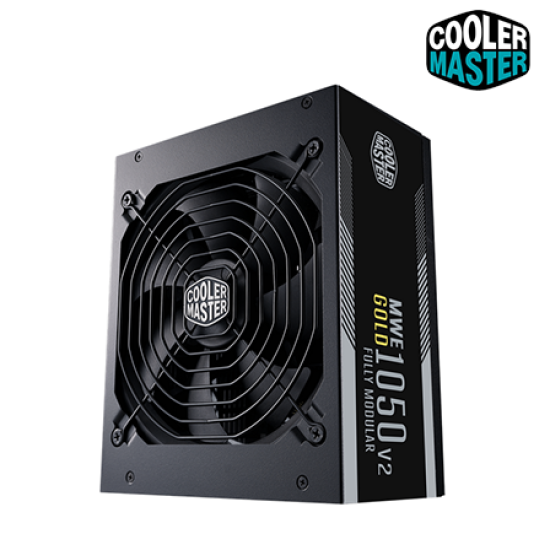 Cooler Master MWE Gold V2 1050W PSU  (1050 Watts, 100-240V, Protections OVP, UVP, OPP, OTP, SCP, OCP)